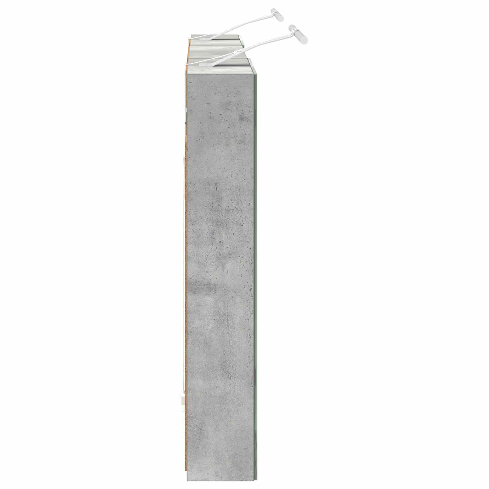 Badeværelsesskabsæt 3 pcs 120 x 10,5 x 60,5 cm Konstrueret træ