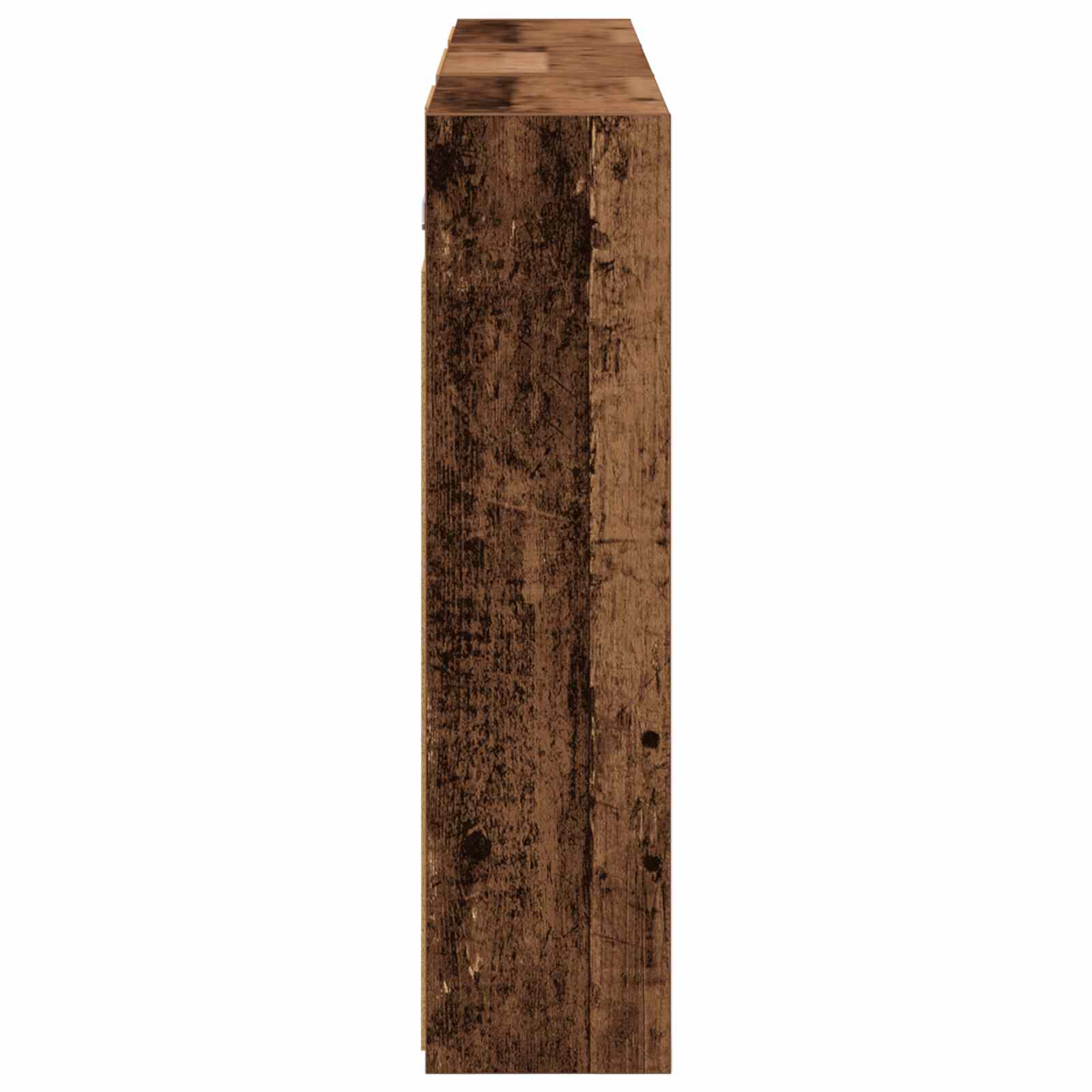 Badeværelsesskabsæt 3 pcs 126 x 16 x 62.5 cm Konstrueret træ