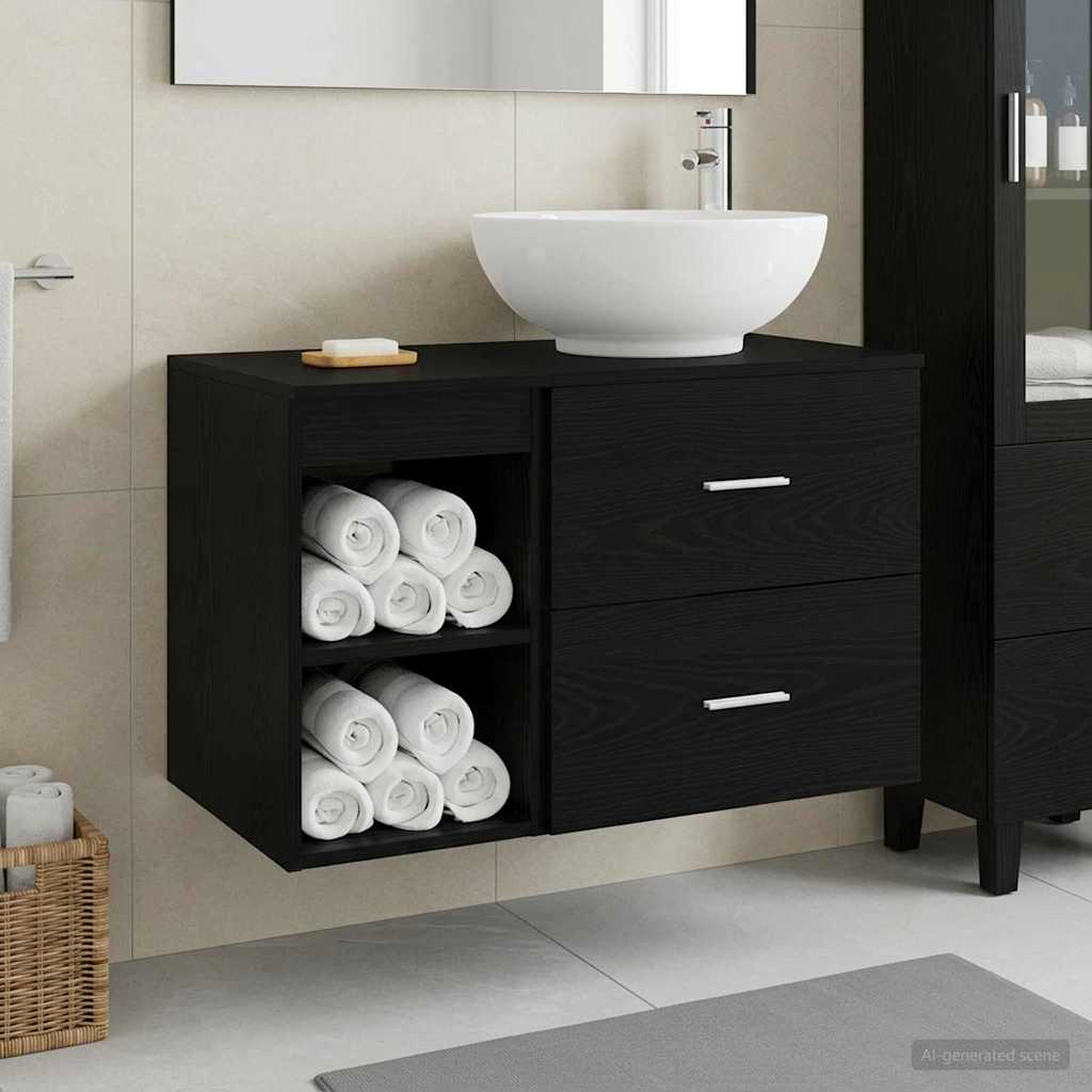 Badevrelsesmbel st 2 stk. Sort eg Konstrueret tr