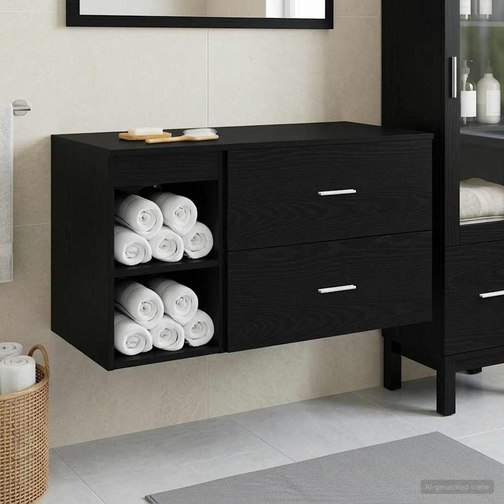 Badevrelsesmbel st 2 stk. Sort eg Konstrueret tr