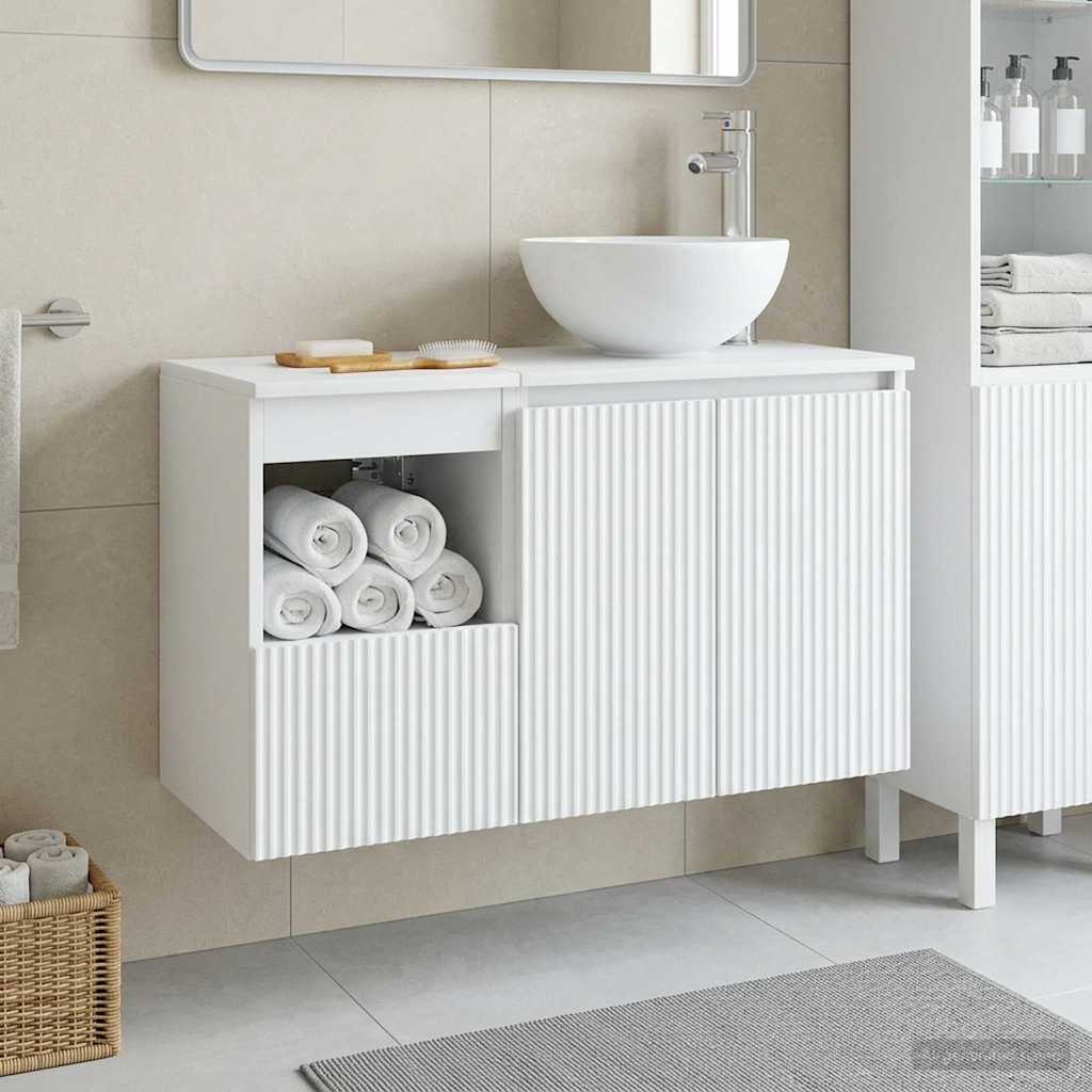 Badevrelsesmbel st 2 stk. Hvid Konstrueret tr