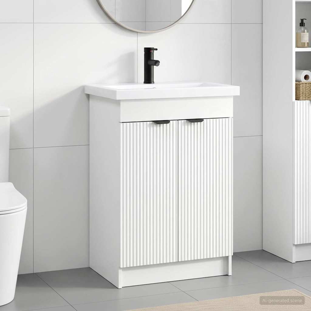 Badevrelsesmbel st Hvid 78,5 x 37,5 x 81 cm Konstrueret tr