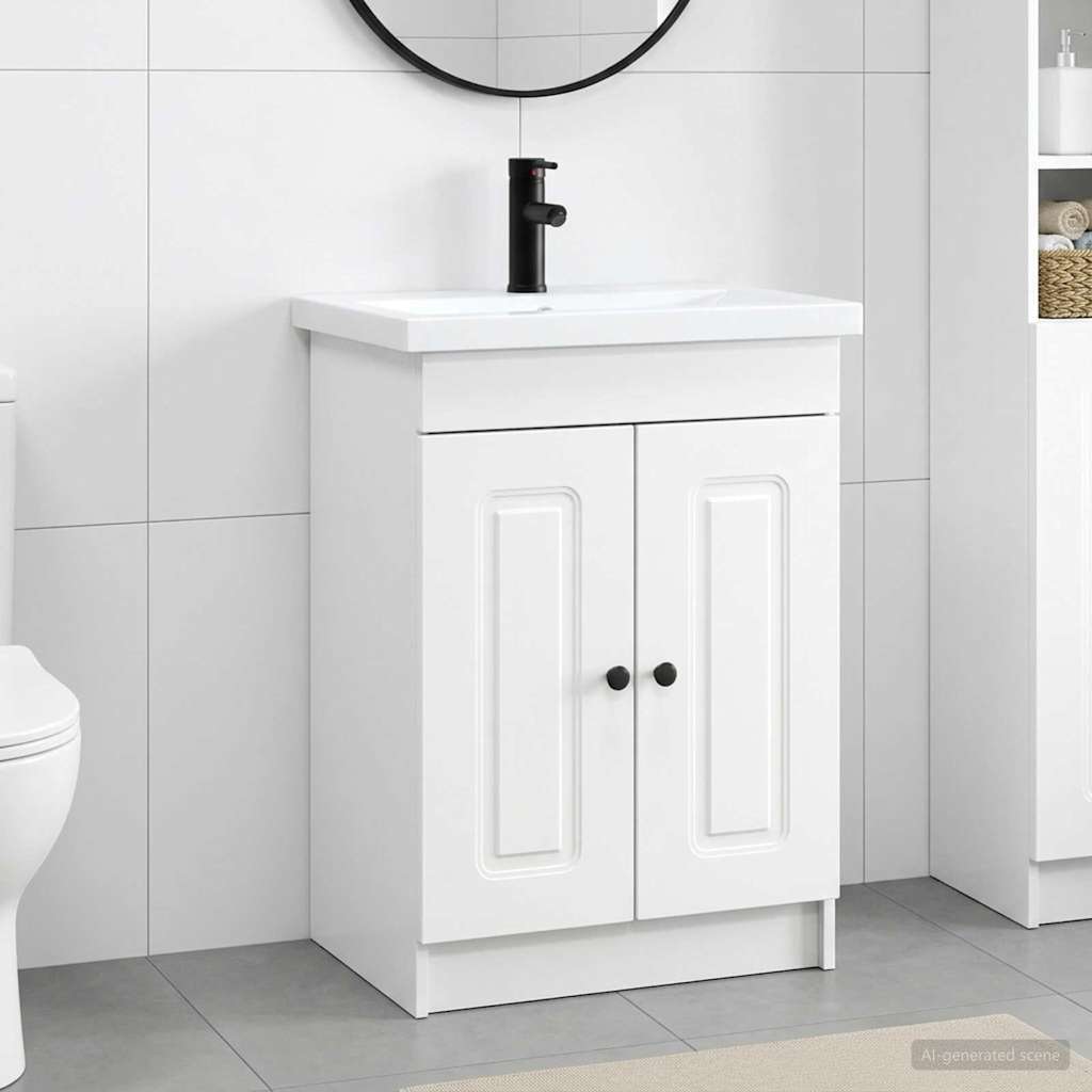 Badevrelsesmbel st Hvid 78,5 x 37,5 x 81 cm Konstrueret tr