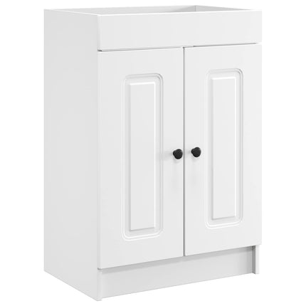 Badeværelsesmøbel sæt Hvid 78,5 x 37,5 x 81 cm Konstrueret træ