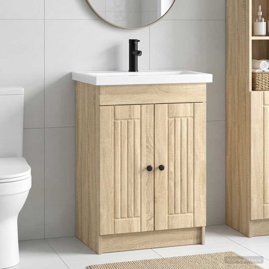 Badevrelsesmbel st Sonoma-eg 56 x 37,5 x 81 cm