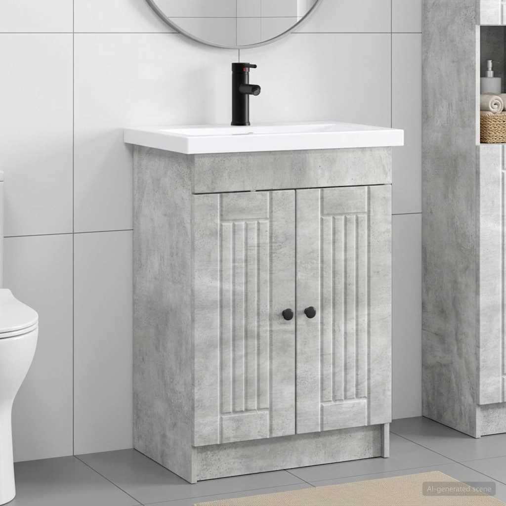 Badevrelsesmbel st Betongr 56 x 37,5 x 81 cm