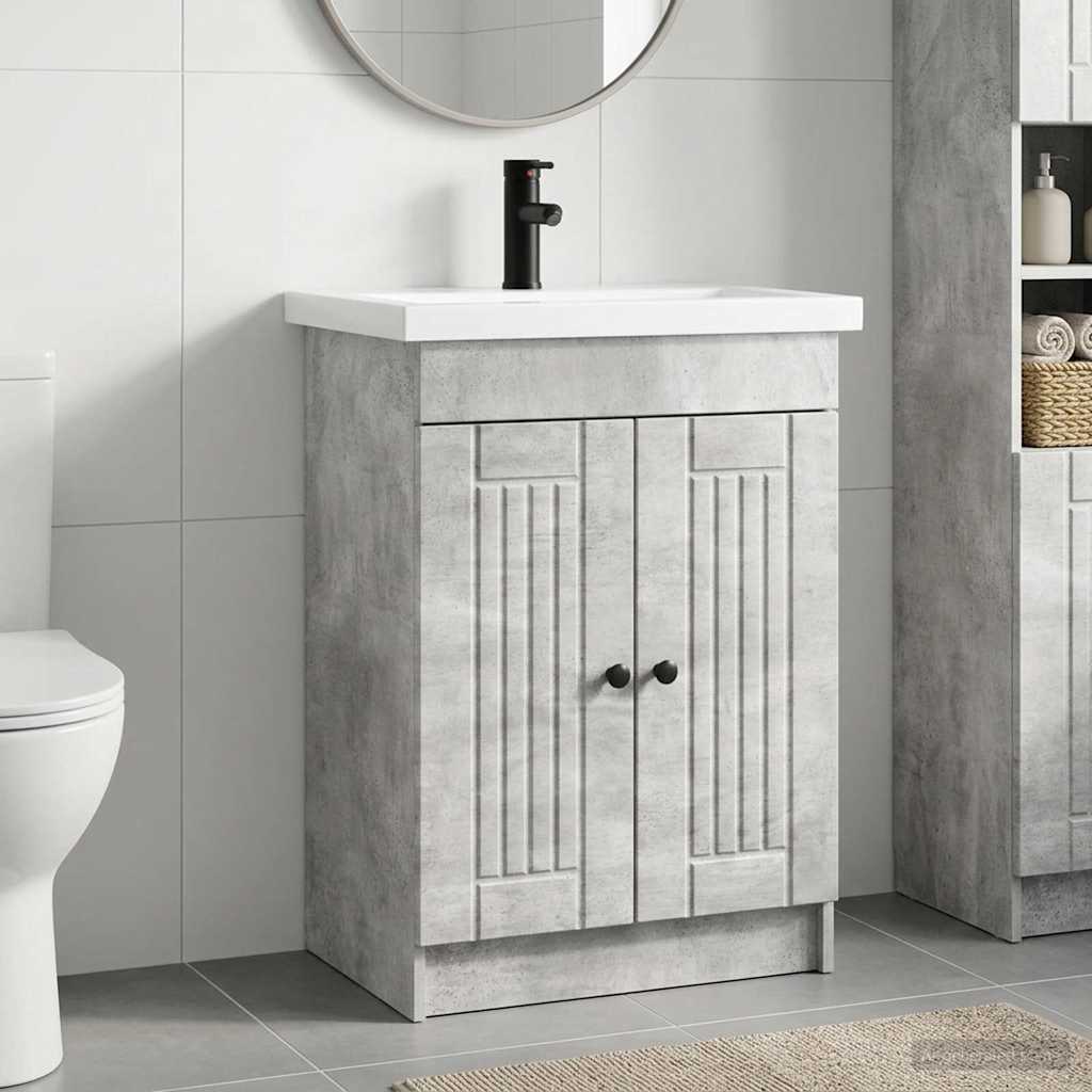 Badevrelsesmbel st Betongr 78,5 x 37,5 x 81 cm