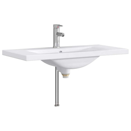 Badeværelsesmøbel sæt Gammelt træ 81 x 40 x 84,5 cm