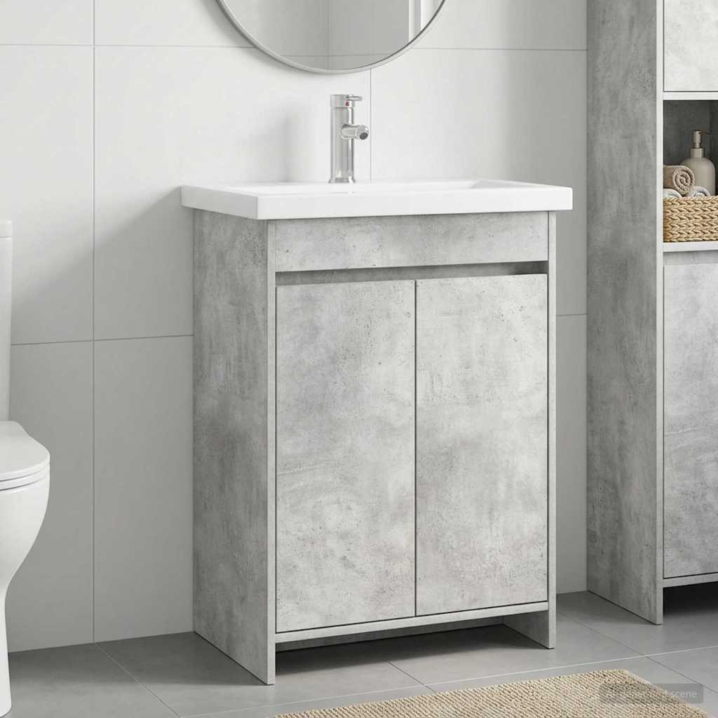 Badevrelsesmbel st Betongr 61 x 40 x 84,5 cm