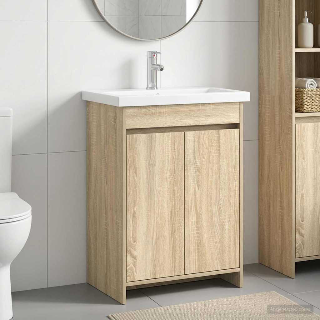 Badevrelsesmbel st Sonoma-eg 81 x 40 x 84,5 cm