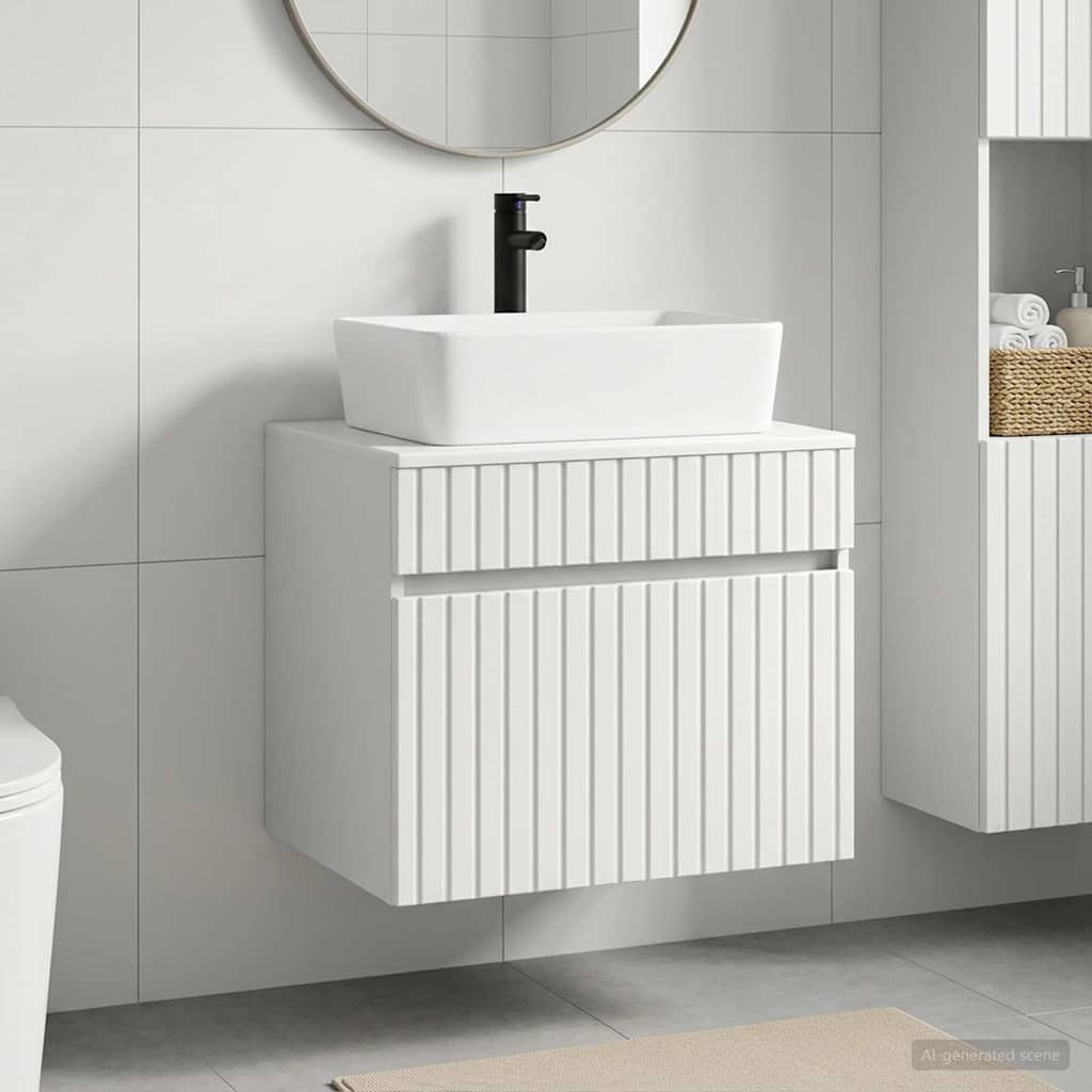 Badevrelsesmbel st Hvid Konstrueret tr