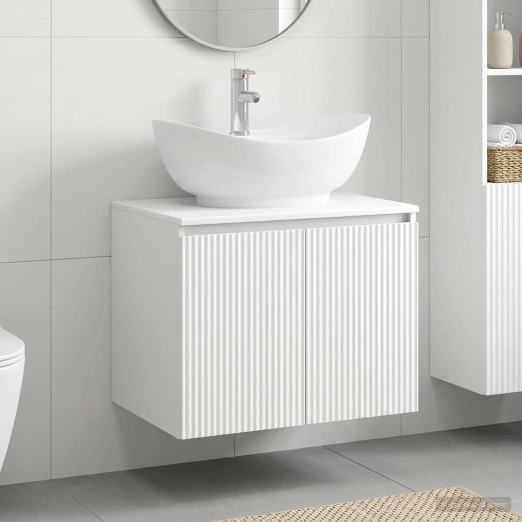 Badevrelsesmbel st Hvid Konstrueret tr