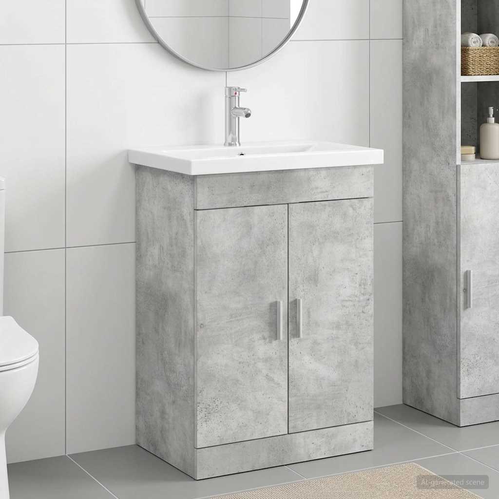 Badevrelsesmbel st Betongr 61 x 40 x 84,5 cm