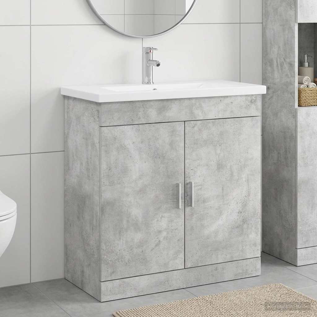 Badevrelsesmbel st Betongr 81 x 40 x 84,5 cm
