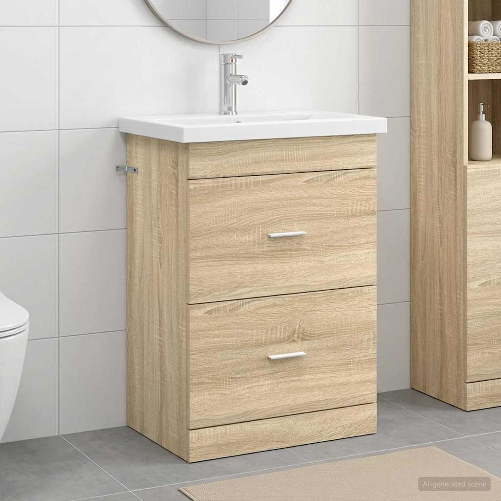 Badevrelsesmbel st Sonoma-eg 61 x 40 x 84,5 cm