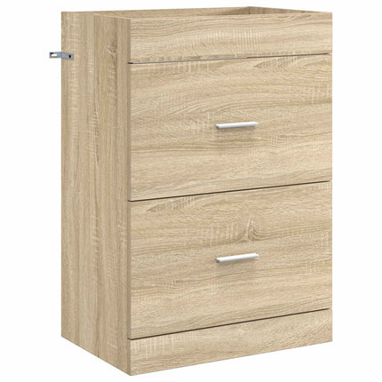 Badeværelsesmøbel sæt Sonoma-eg 61 x 40 x 84,5 cm
