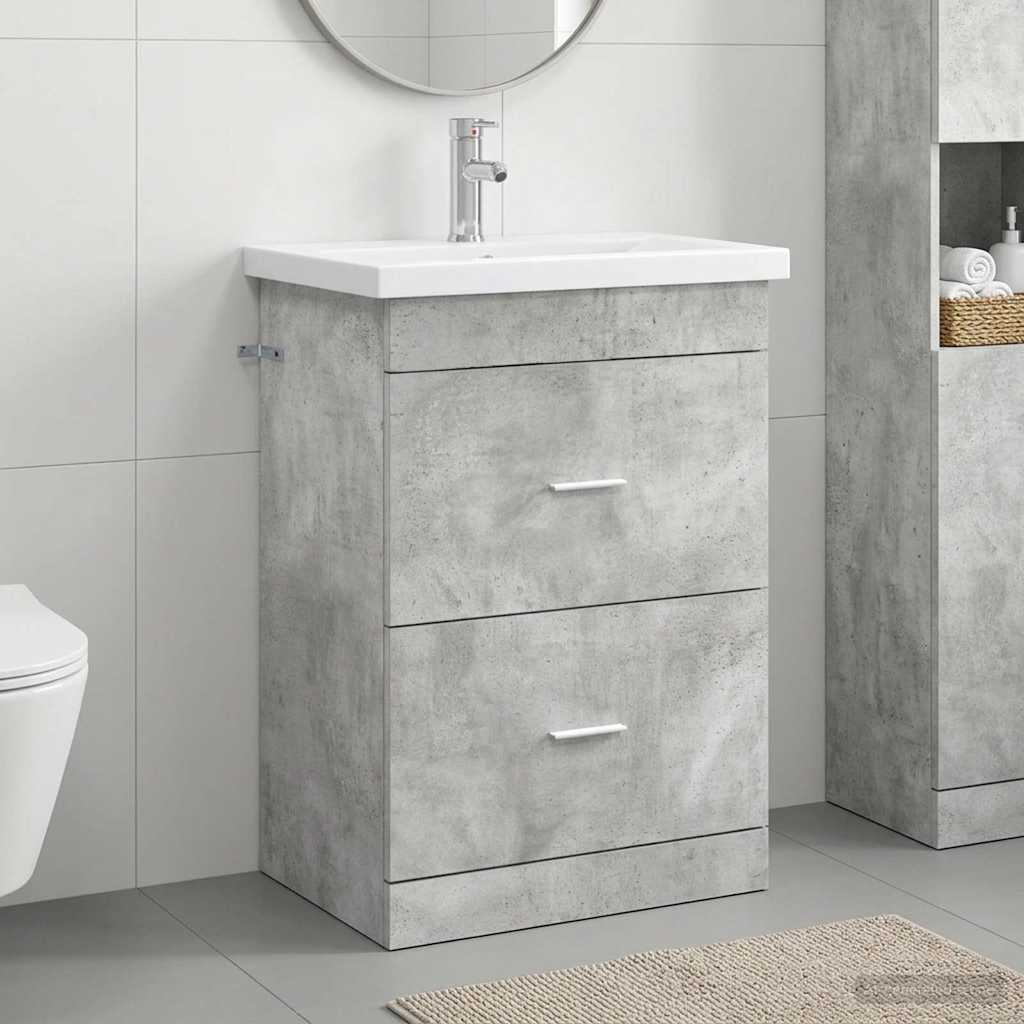 Badevrelsesmbel st Betongr 61 x 40 x 84,5 cm