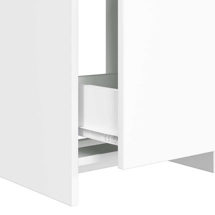 Badeværelsesmøbel sæt Hvid 81 x 40 x 84,5 cm Konstrueret træ