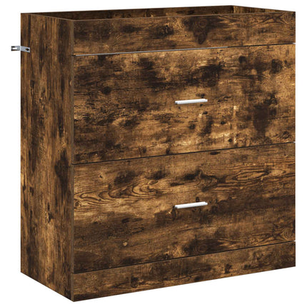 Badeværelsesmøbel sæt Røget eg 81 x 40 x 84,5 cm