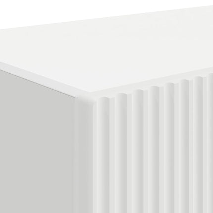 TV vægskab 39 x 31 x 29,5 cm Hvid Konstrueret træ