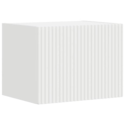 TV vægskab 39 x 31 x 29,5 cm Hvid Konstrueret træ