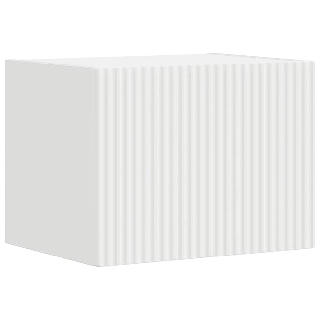 TV vægskab 39 x 31 x 29,5 cm Hvid Konstrueret træ