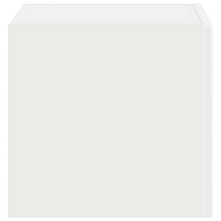 TV vægskab 39 x 31 x 29,5 cm Hvid Konstrueret træ