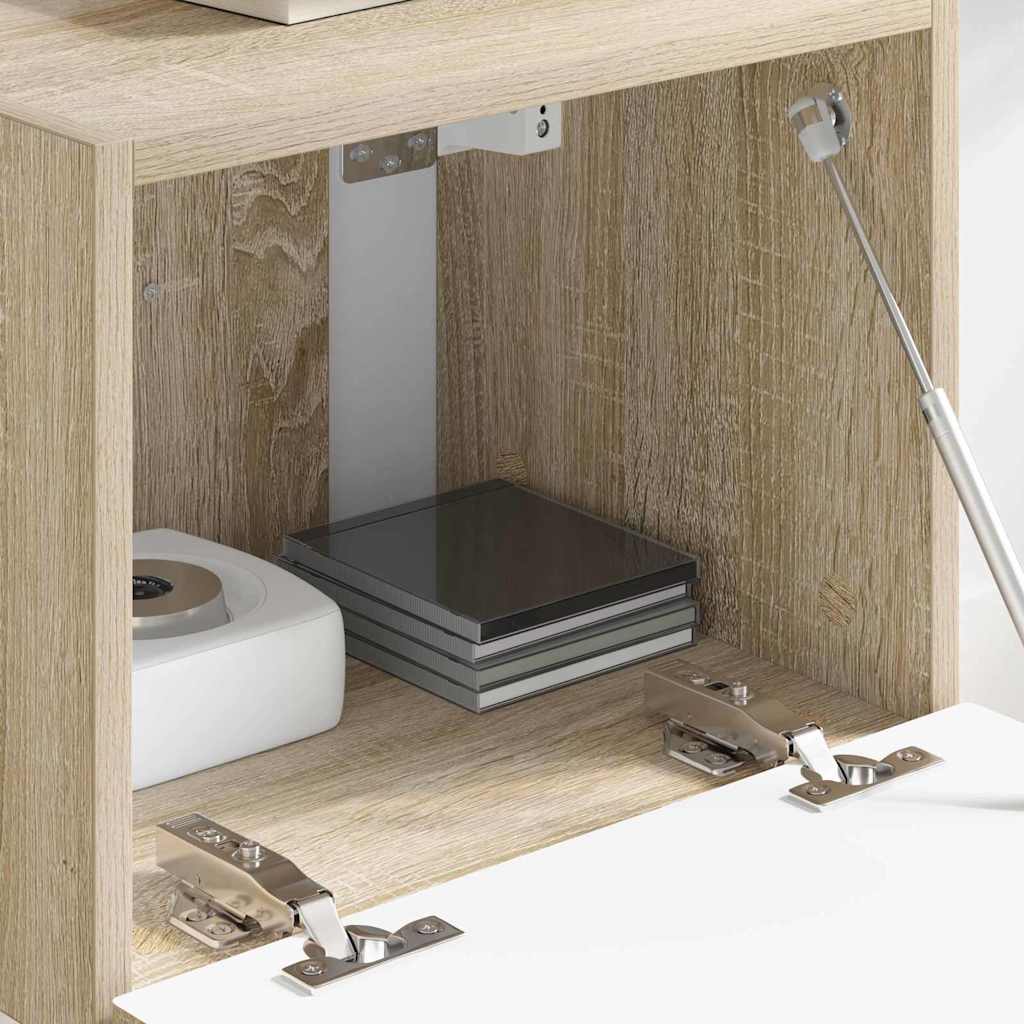 TV vægskab Vægmonteret Sonoma 60 x 31 x 29.5 cm Konstrueret træ