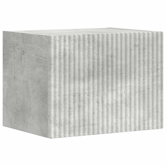 TV vægskab 39 x 31 x 29,5 cm Beton Konstrueret træ