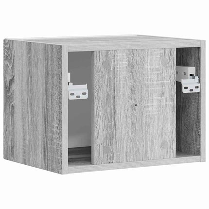 TV vægskab 39 x 31 x 29,5 cm Grå Sonoma Konstrueret træ