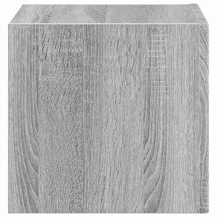 TV vægskab 39 x 31 x 29,5 cm Grå Sonoma Konstrueret træ