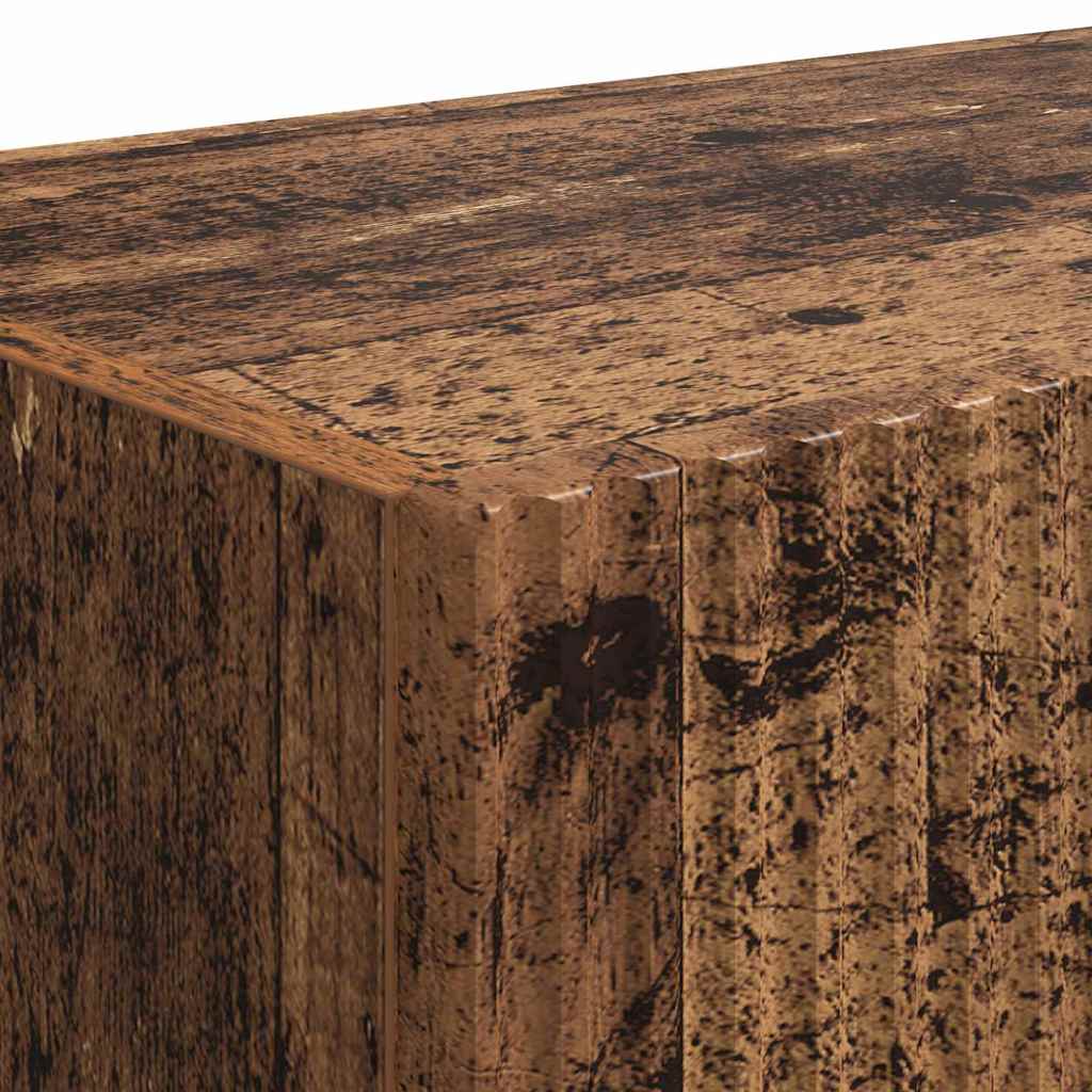 TV vægskab Gammelt træ 60 x 31 x 29.5 cm Konstrueret træ