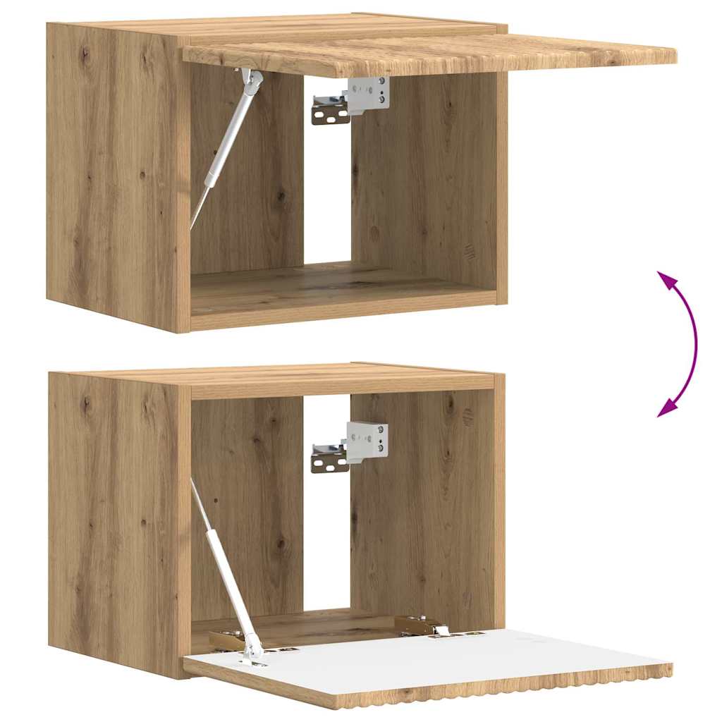 TV vægskab Artisan eg 60 x 31 x 29.5 cm Konstrueret træ