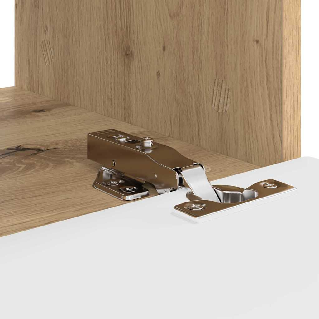 TV vægskab 2 pcs Artisan eg 60 x 31 x 29.5 cm Konstrueret træ