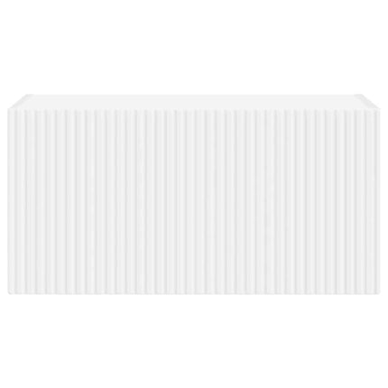 TV vægskab 60 x 31 x 29,5 cm Hvid Konstrueret træ