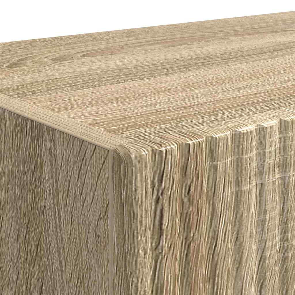 TV vægskab Vægmonteret Sonoma 60 x 31 x 29.5 cm Konstrueret træ