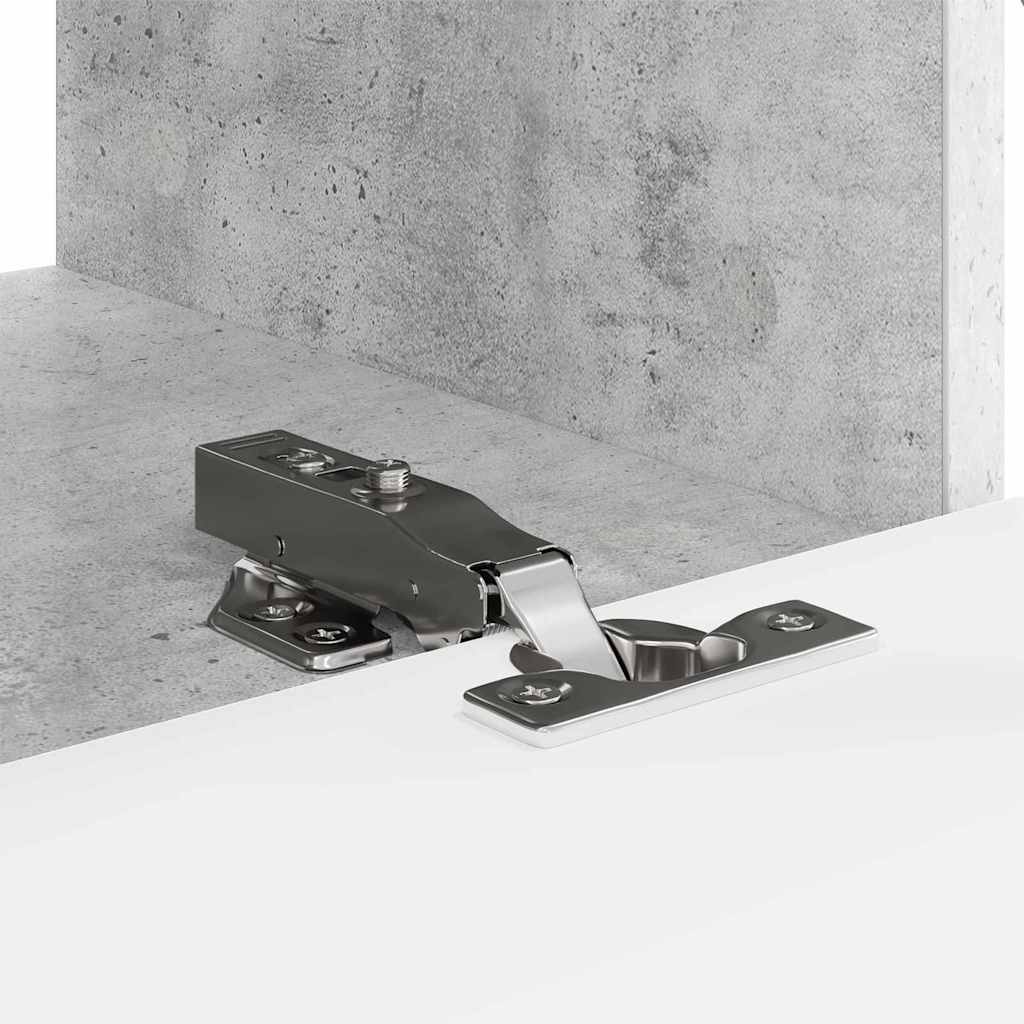 TV vægskab 2 pcs Beton 60 x 31 x 29.5 cm Konstrueret træ