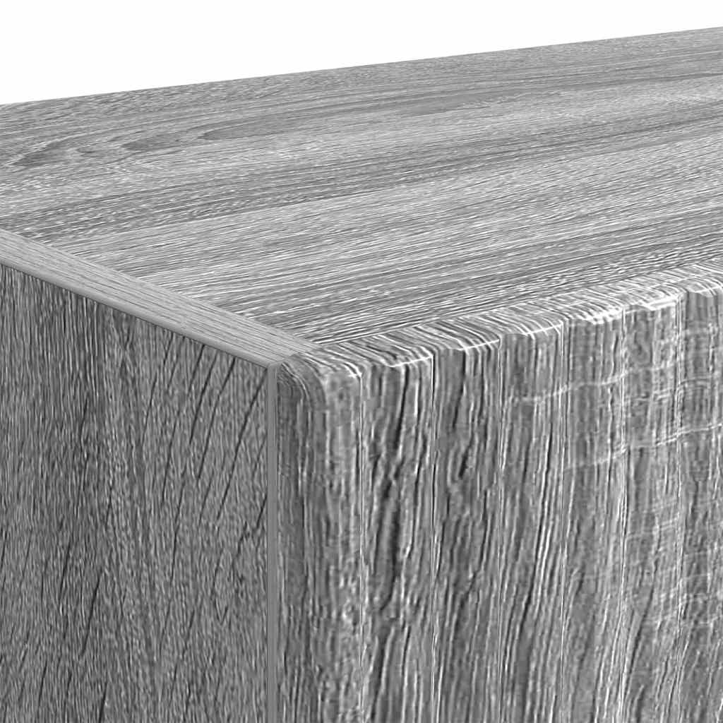 TV vægskab Grå Sonoma 60 x 31 x 29.5 cm Konstrueret træ