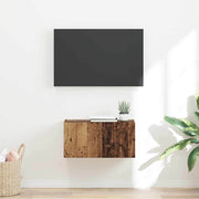 TV vægskab Gammelt træ 60 x 31 x 29.5 cm Konstrueret træ