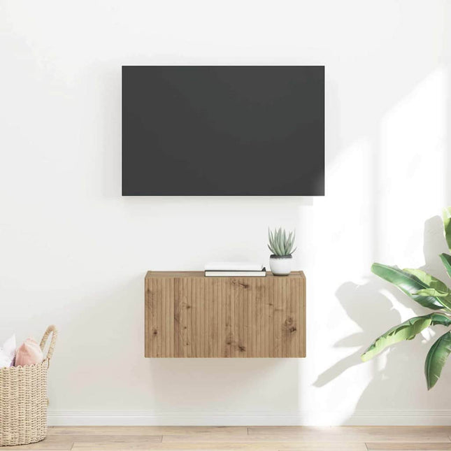 TV vægskab 60 x 31 x 29,5 cm Artisan eg Konstrueret træ