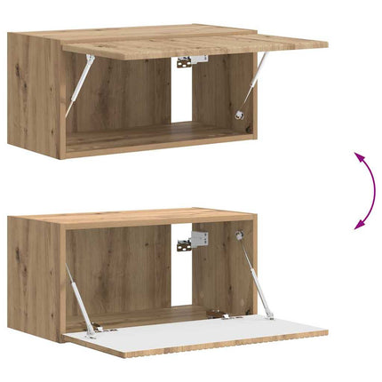 TV vægskab 60 x 31 x 29,5 cm Artisan eg Konstrueret træ