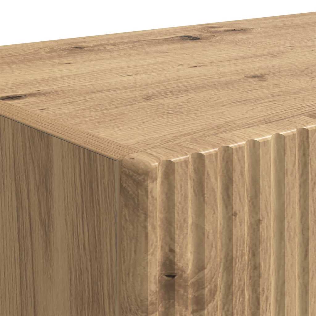 TV vægskab 2 pcs Artisan eg 60 x 31 x 29.5 cm Konstrueret træ