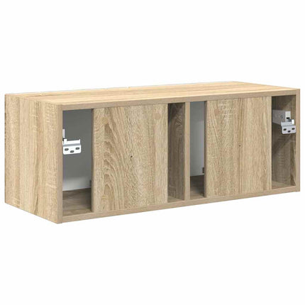 TV vægskab 78,5 x 31 x 29,5 cm Sonoma Konstrueret træ