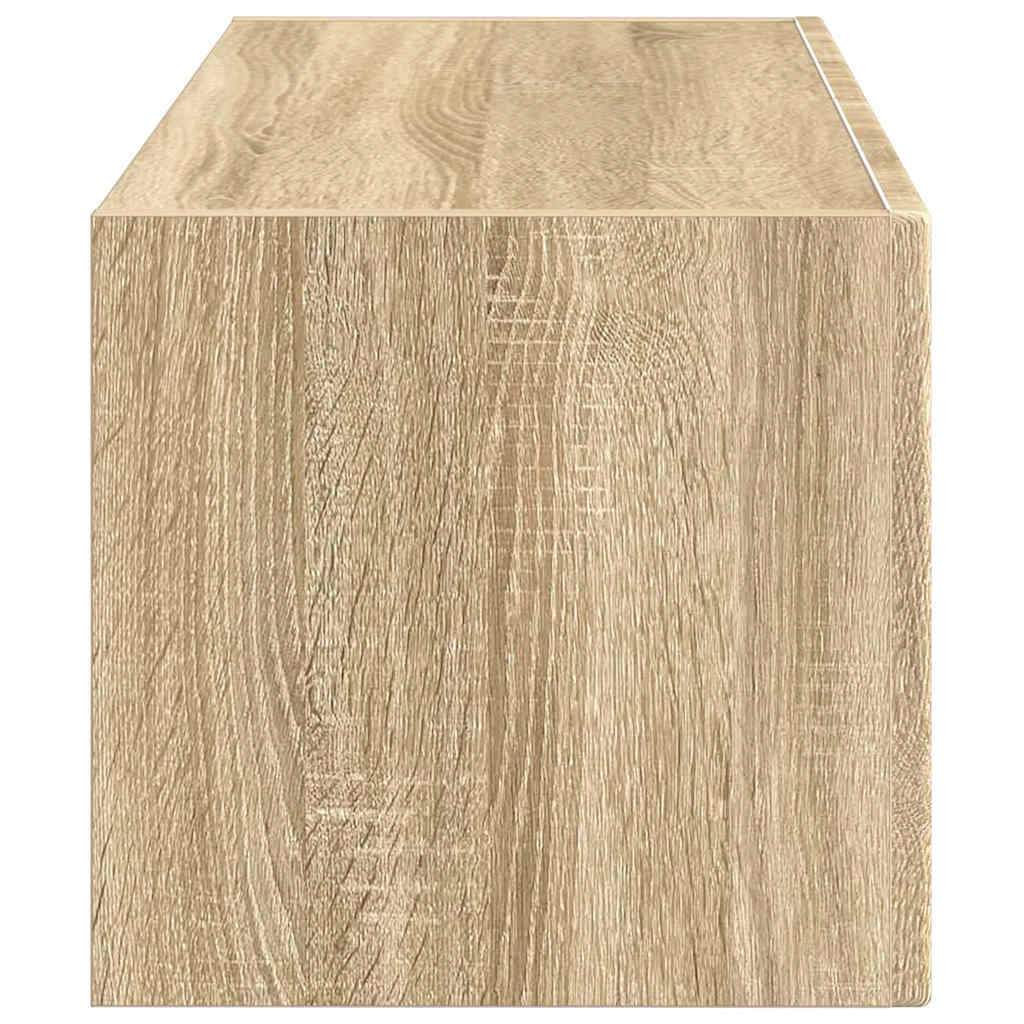 TV vægskab Vægmonteret Sonoma 60 x 31 x 29.5 cm Konstrueret træ