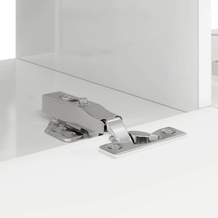 TV vægskab 78,5 x 31 x 29,5 cm Gloss Hvid Konstrueret træ