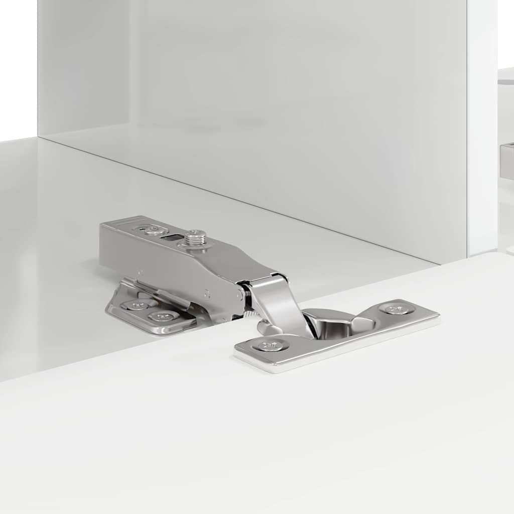 TV vægskab Gloss Hvid 60 x 31 x 29.5 cm Konstrueret træ