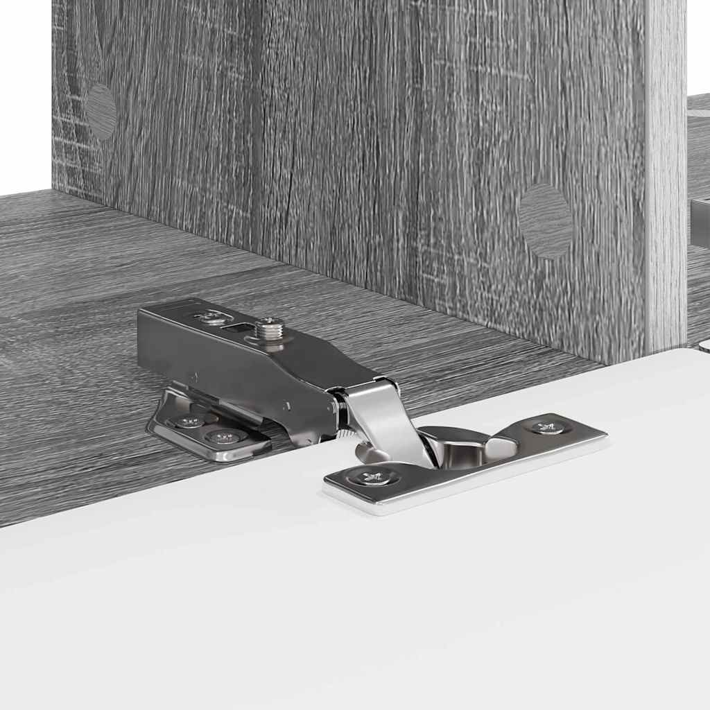 TV vægskab Grå Sonoma 60 x 31 x 29.5 cm Konstrueret træ