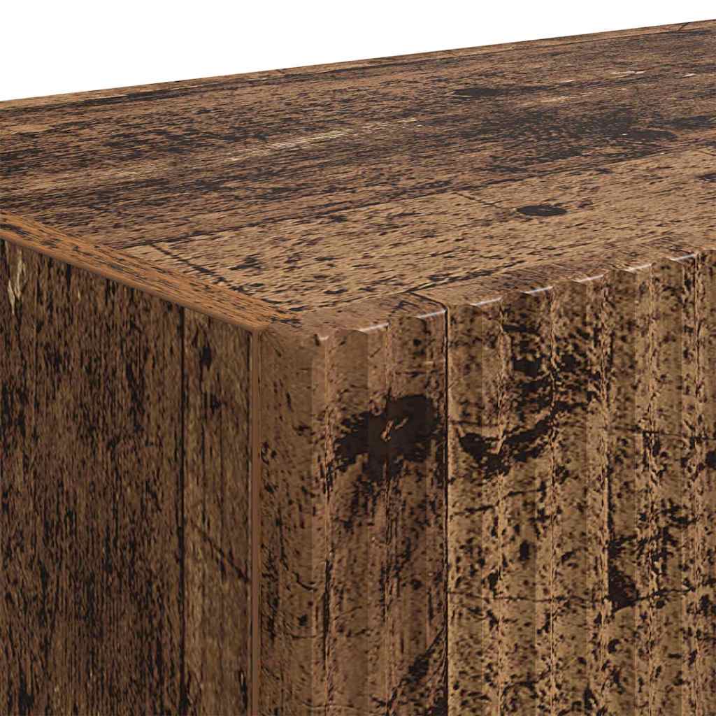 TV vægskab Gammelt træ 60 x 31 x 29.5 cm Konstrueret træ