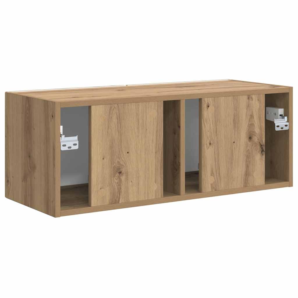 TV vægskab Artisan eg 60 x 31 x 29.5 cm Konstrueret træ
