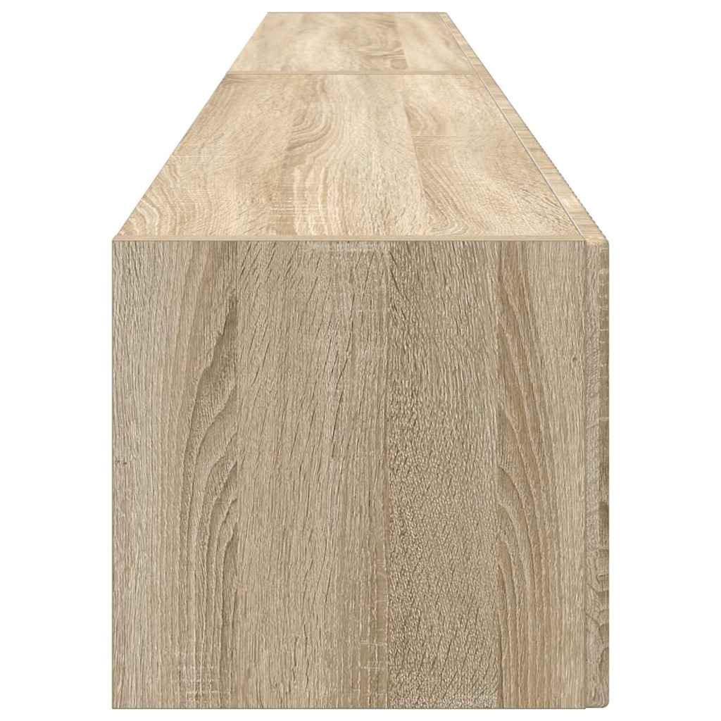TV vægskab 2 pcs Sonoma 60 x 31 x 29.5 cm Konstrueret træ
